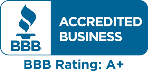 BBB Accredited Business, A+ rating